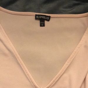 Express Light Pink Blouse/sweater size small